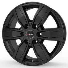 Autec Quantro 6-Loch Schwarz matt