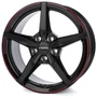 Ronal R69 Jetblack-Redrim