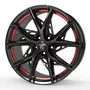Keskin KT24 black painted red inside