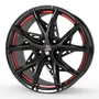 Keskin KT24C black painted red inside