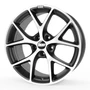 BBS SR vulcano grau diamantgedreht