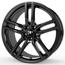 R3 Wheels R3H01 schwarz glänzend lackiert