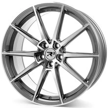 R3 Wheels R3H03 anthrazit glänzend poliert
